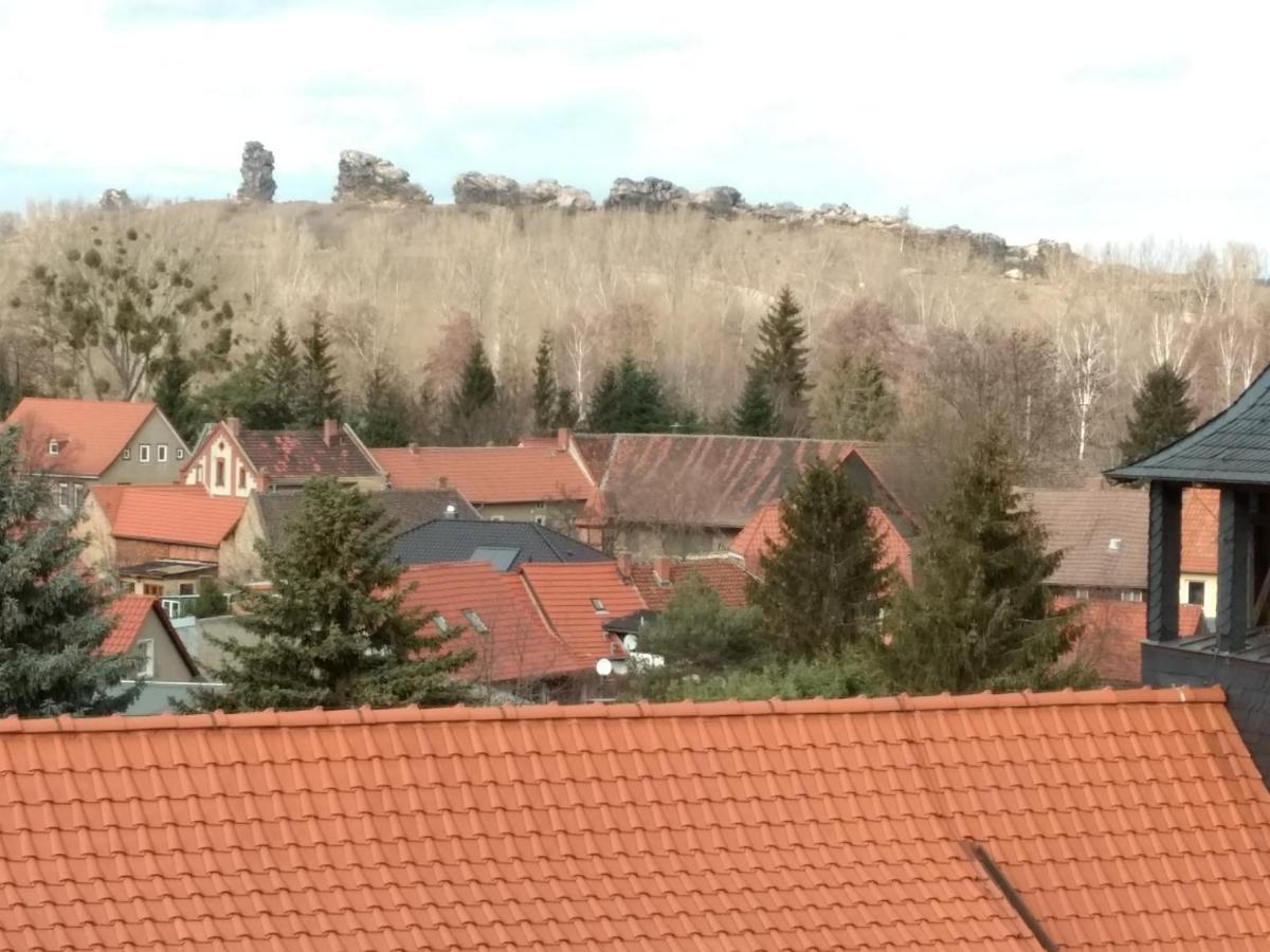 Отель Lindenhof / Gastehaus An Der Teufelsmauer Тале Экстерьер фото